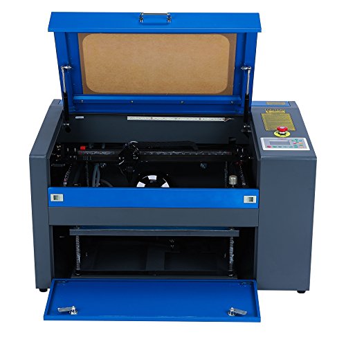 Orion Motor Tech 50W CNC CO2 Laser Engraving Cutting Machine, 110V Laser Engraver