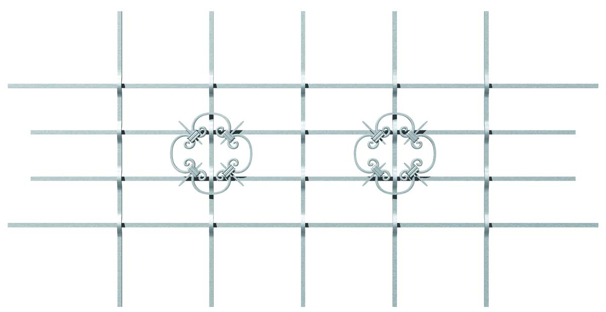 Alberts 553555 Rejas para Ventanas, See pic, 1680 x 840 mm