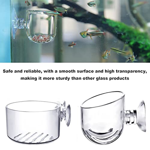 Image of MDEOOSKY 16 Pack Aquatic Plant Cups, Acrylic Aquarium Plant Cup, Transparent Acrylic Aquatic Pot with Suction, Acrylic Aquarium Suction Cup Holder, Aquarium Decoration 2 Shapes