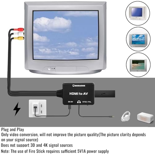 Adaptateur HDMI vers RCA : la solution pour brancher vos clés de streaming