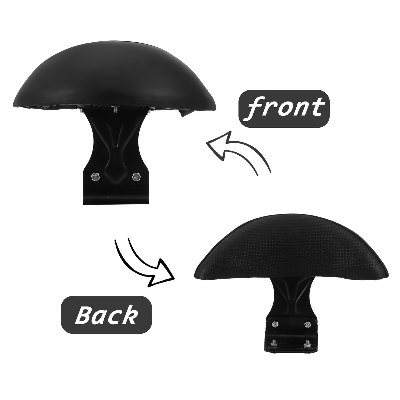 Coussin Dorsal pour Vélo Électrique 133s en Fer Noir