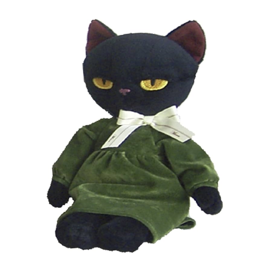 緑色の猫のぬいぐるみ Amazon.co.jp: ミヌー ぬいぐるみ (M) 緑ドレス 猫 高さ26cm