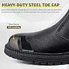 Safety Trainers for Men and Women - Waterproof Work Boots With Steel Toe Cap - Lightweight, Breathable Wellington Boots for Construction, Industrial, and Chef Use #3