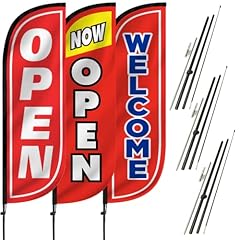 Open, Now Open, Welcome