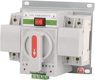 Dual Power Automatic Transfer Switch 220V 63A 2P Mini Dual Power Automatic Transfer Switch Circuit Breaker