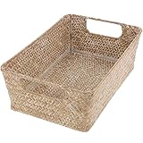 de pique- tissé : 🧁🧁 de rangement tissé en osier, corbeille à pain en de service rond en rotin décor de ferme pour , légumes, pommes de terre, empilable, notre corbeille à pain est facile à laver et réutilisable, pas facile à décolorer, très joyeuse à utiliser.