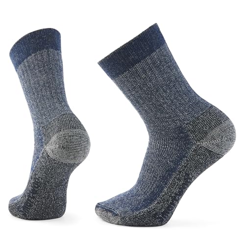 Smartwool Hike Classic Edition Full Cushion Second Cut Crew Socks, Deep Navy, Medium
