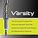 Pilot Varsity Disposable Fountain Pens, Black Ink (90010), Pack of 6