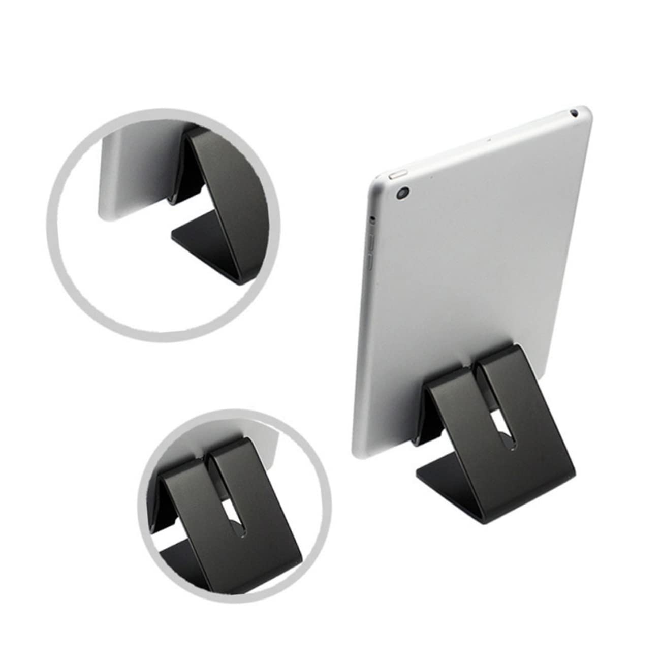 CHILDWEET Ergonomic Aluminium Phone Tablet Stand Holder - Design for Compatibility for and Tablets Dissipation for Desk Use