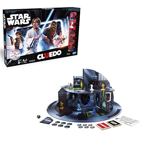 Star Wars Hasbro Spiele B7688100 Cluedo, Familienspiel