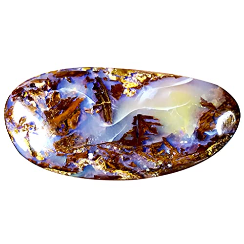 Opale Boulder naturelle 5.95 ct Koroit, la solution pour créer un bijou unique introuvable ailleurs
