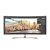 LG 38UC99-W 38-Inch 21:9 Curved UltraWide QHD+ IPS Monitor with Bluetooth Speakers [並行輸入品]