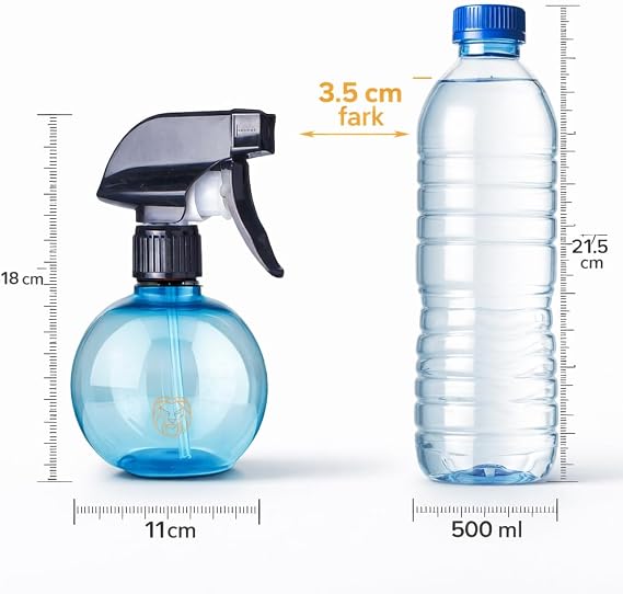 Transformacion 4'lü Kuaför Sprey Şişesi 250 ml Profesyonel Sprey Şişe – Su, Dezenfektan, Saç Ürünü İçin 718729