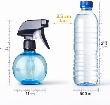 Transformacion 4'lü Kuaför Sprey Şişesi 250 ml Profesyonel Sprey Şişe – Su, Dezenfektan, Saç Ürünü İçin 718729