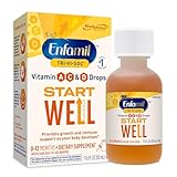 Enfamil Prenatals & Baby Vitamins Tri-Vi-Sol Vitamin A, C & D Multi-Vitamin Drops for Infants, Supports Growth & Immune Health, 50 mL Dropper Bottle,1.69 Fl Oz (Pack of 1),MJ-030