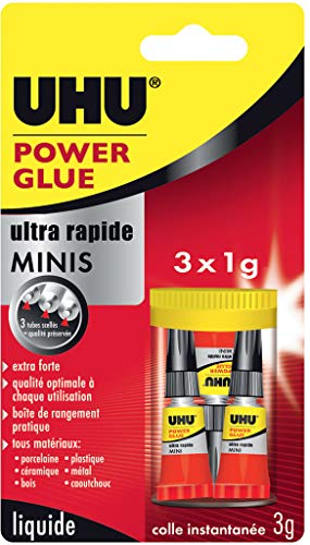 Preisvergleich Produktbild UHU Booster, transparent Flüssigkeit mit Box. 3 x 1 g durchsichtig