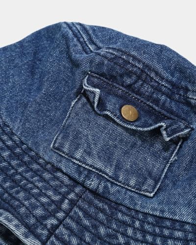 Sombrero Bucket Denim Unisex para Verano y Playa miniatura 5