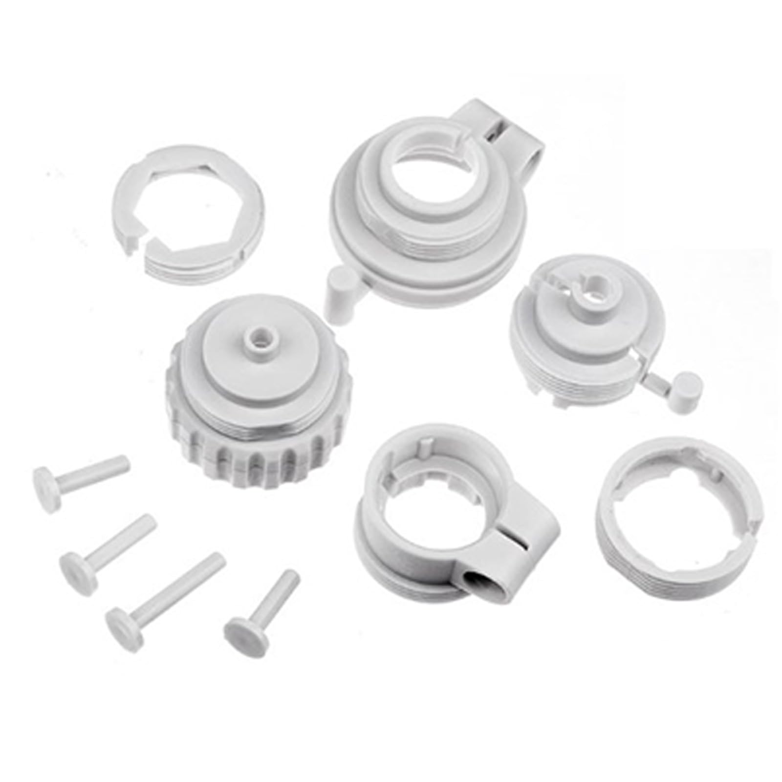 Kalttoy Intelligent Radiator Thermostat Valves Adapter Home Heating Control Connector Texture Perfect for TRV602 TRV604 Intelligent Radiator Thermostat Gate Adapter
