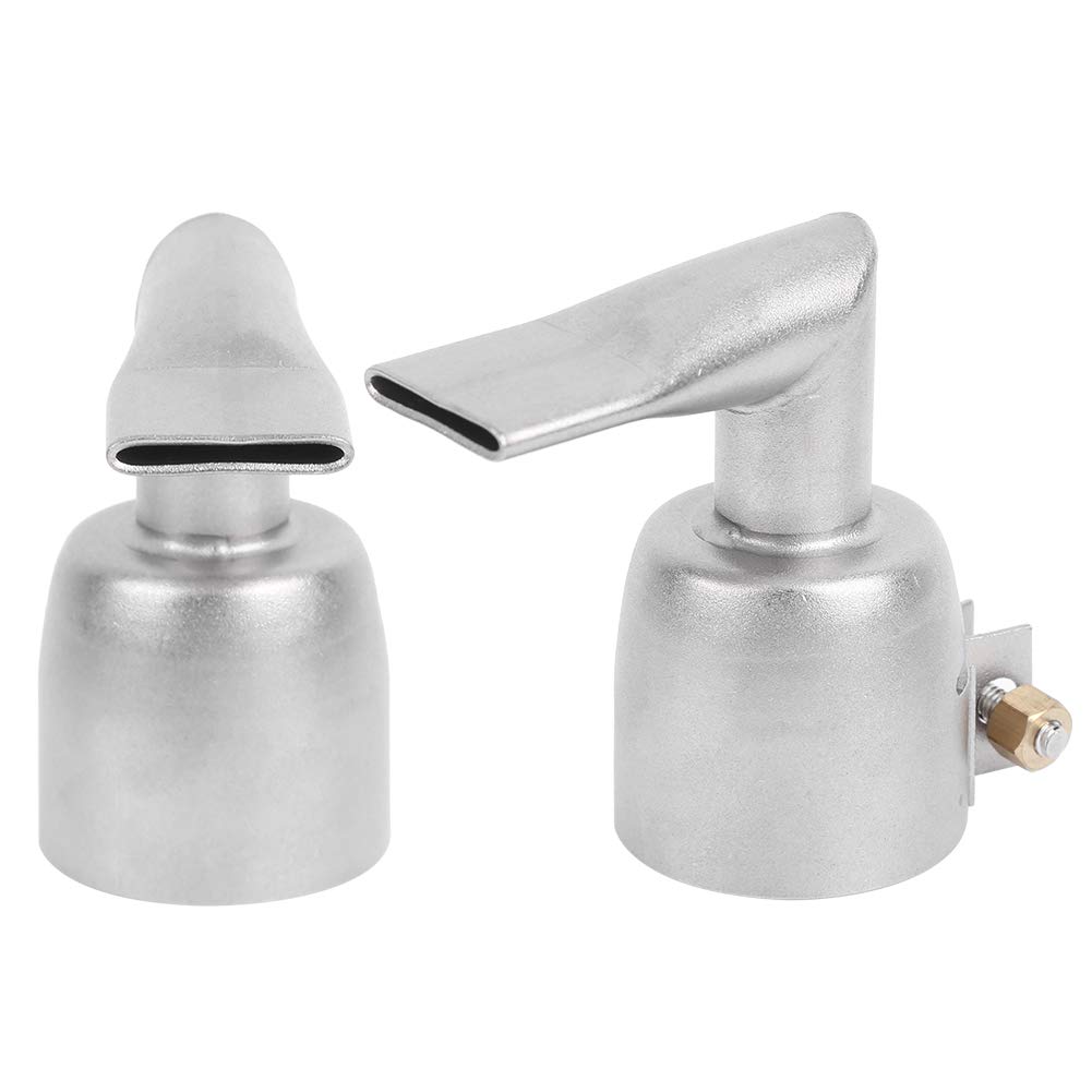 2 Sztuk 20mm 90 Stopni Kątowa Dysza Spawalnicza Hot Wiatrówka Dysza Spawalnicza Akcesoria Leister 40mm Dysza 90 11 * 10 * 5