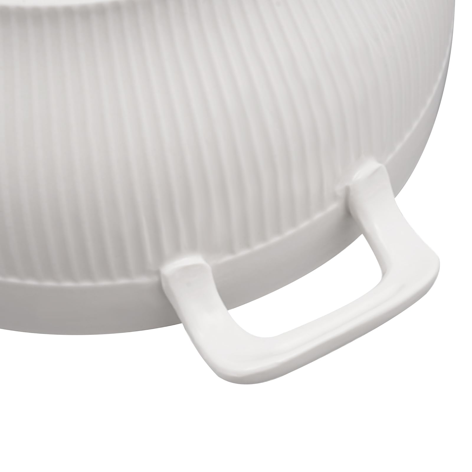 MacKenzie-Childs Sterling Check Enamel Tureen, Hand-Painted, Gold Accents