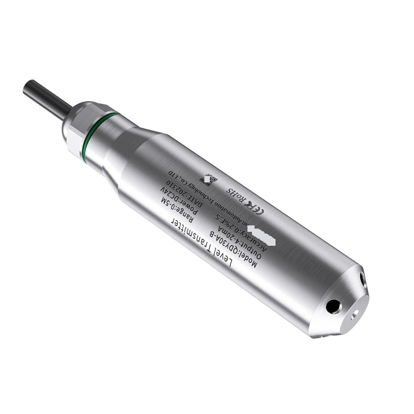 Transducteur de niveau de liquide de 80 m pour puits profonds Portée 90 m 100 m 4-20 mA 0-10 V 0-3,3 V Capteur de niveau de liquide 30 m 50 m (0-5 V, portée de 55 m, câble de 55 m)
