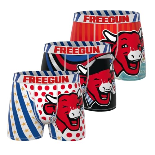Freegun Garçon Fglvq/3/Bm/Pk3 Boxeur Ajusté, Rouge/Noir/Bleu/Blanc, 12-14 Ans EU