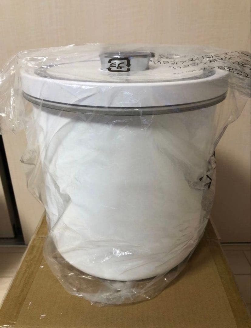 Amazon｜ノーマル ホワイト 真空保存容器 13L｜保存容器・キャニスター