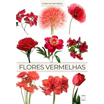 Capa do livro Coleção Cores da Natureza - Flores Vermelhas