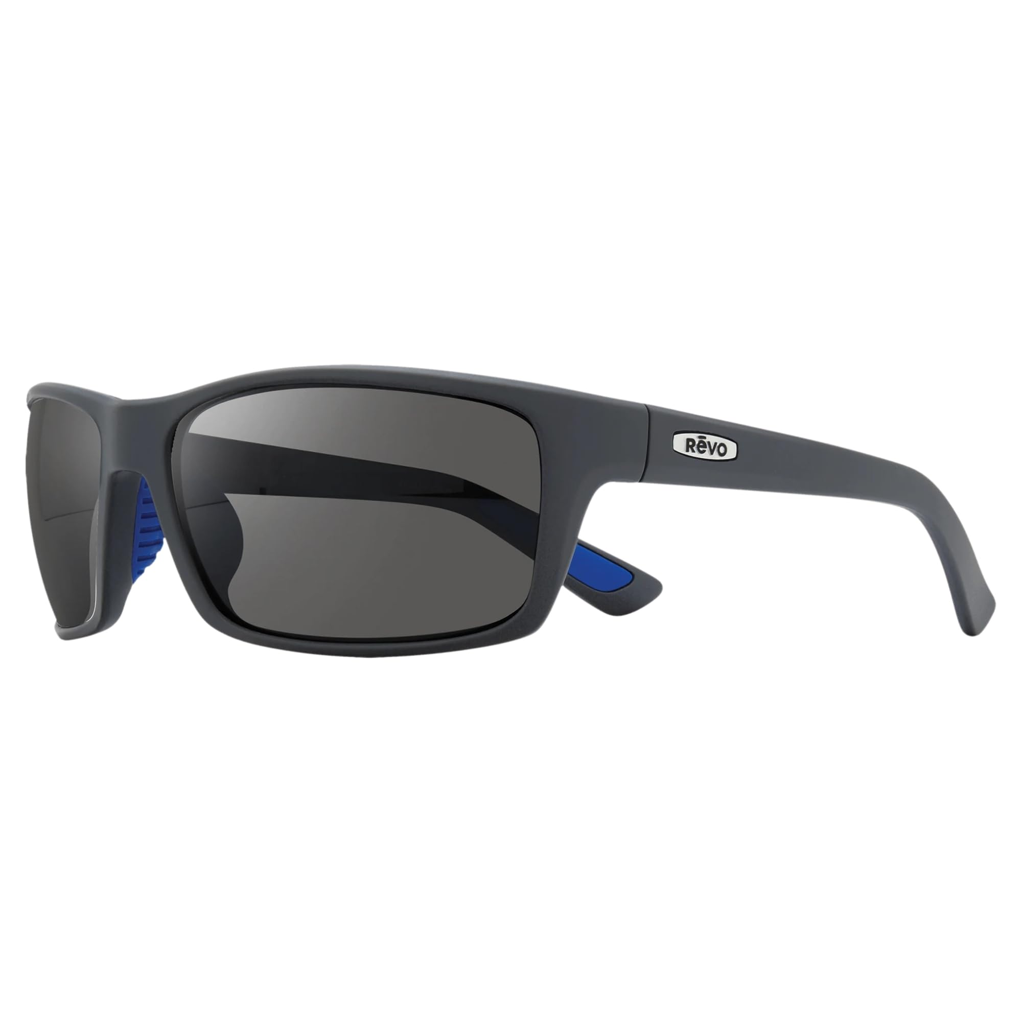 Revo Rebel 64MM Wraparound Rectangular Sunglasses For Men For Women Bundle Leash BUNDLE with ACCESSORY EYEWEAR