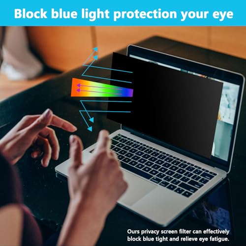 Filtro de privacidad para PC de 25 pulgadas para evitar reflejos y proteger datos 4
