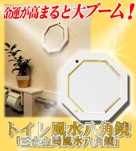 Amazon.co.jp: トイレ風水八角鏡 40349 : ホーム＆キッチン