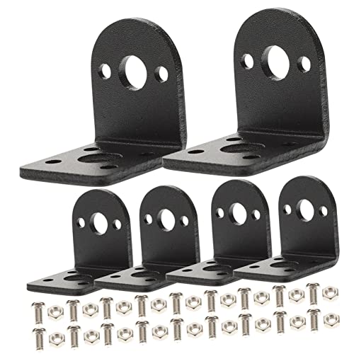 Staffa a forma di l del motore: questa staffa del motoriduttore adatta al mini motore come staffa o supporto. può essere un bel supporto per il motoriduttore.