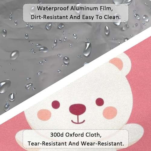 Large Beach Bag for Women, Colorful Sharks Pattern Travel Tote with Pockets Waterproof Shoulder Handbag3