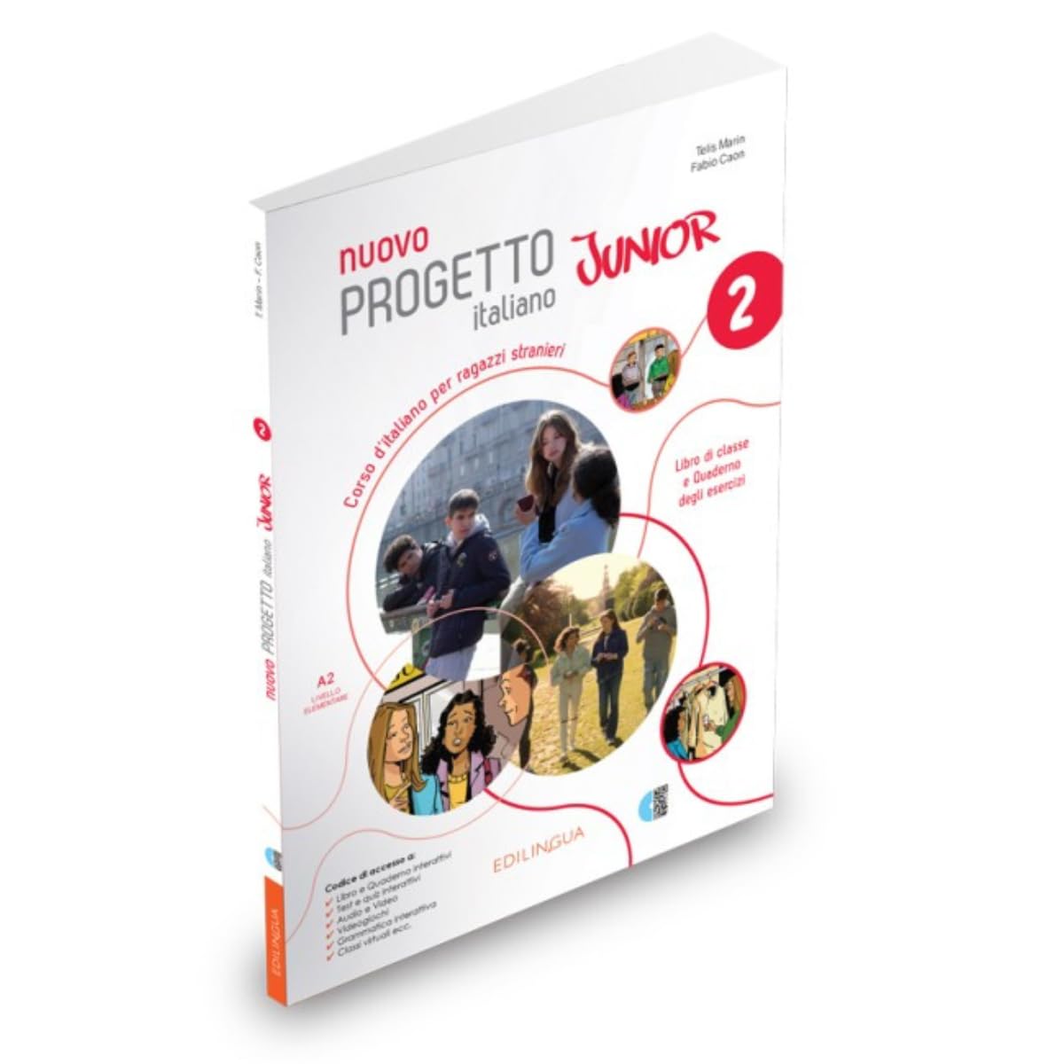 Nuovo Progetto italiano Junior 2 - Libro di classe e Quaderno degli esercizi. A2