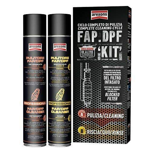 Kit pulizia & manutenzione FAP / DPF Arexons (senza additivo carburante)