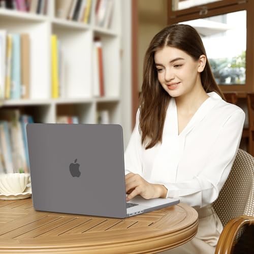 Image of MOSISO Compatible with MacBook Pro 16 inch Case 2025 2024 2023 2022 2021 M4 M3 M2 M1 A3403 A3186 A2991 A2780 A2485 Pro Max, Plastic Hard Shell&Keyboard Cover&Screen Film&Storage Bag, Gray