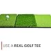 Rukket Tri-Turf Golf Hitting Mat Attack, Portable Driving, Chipping, Training Aids for Backyard with Adjustable Tees and 12 Foam Practice Balls (XL (36
