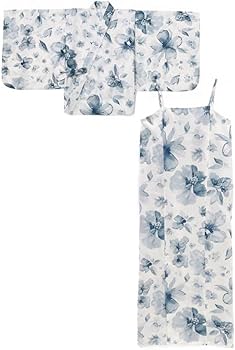 Amazon.co.jp: グレイルGRL 水彩花柄浴衣セット[fy027] レギュラー