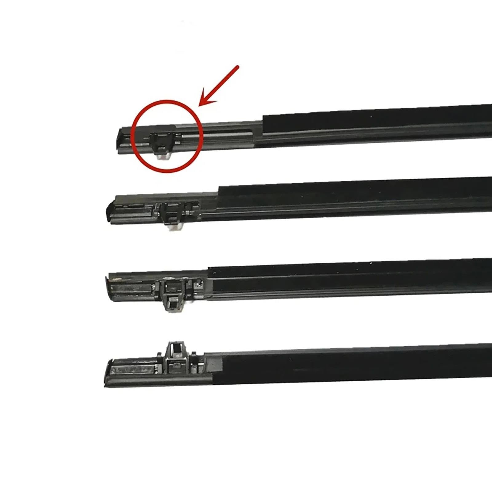 Guarnizione portiera auto Guarnizione In Gomma Finestrini Laterali Auto Tenuta Per Fit 2009-2014 Protezione Porte Auto