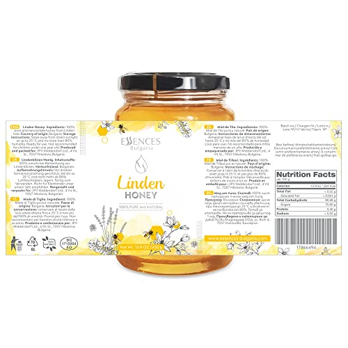 Essences Bulgaria Miel Cruda de Tilo 450 gr miniatura 2