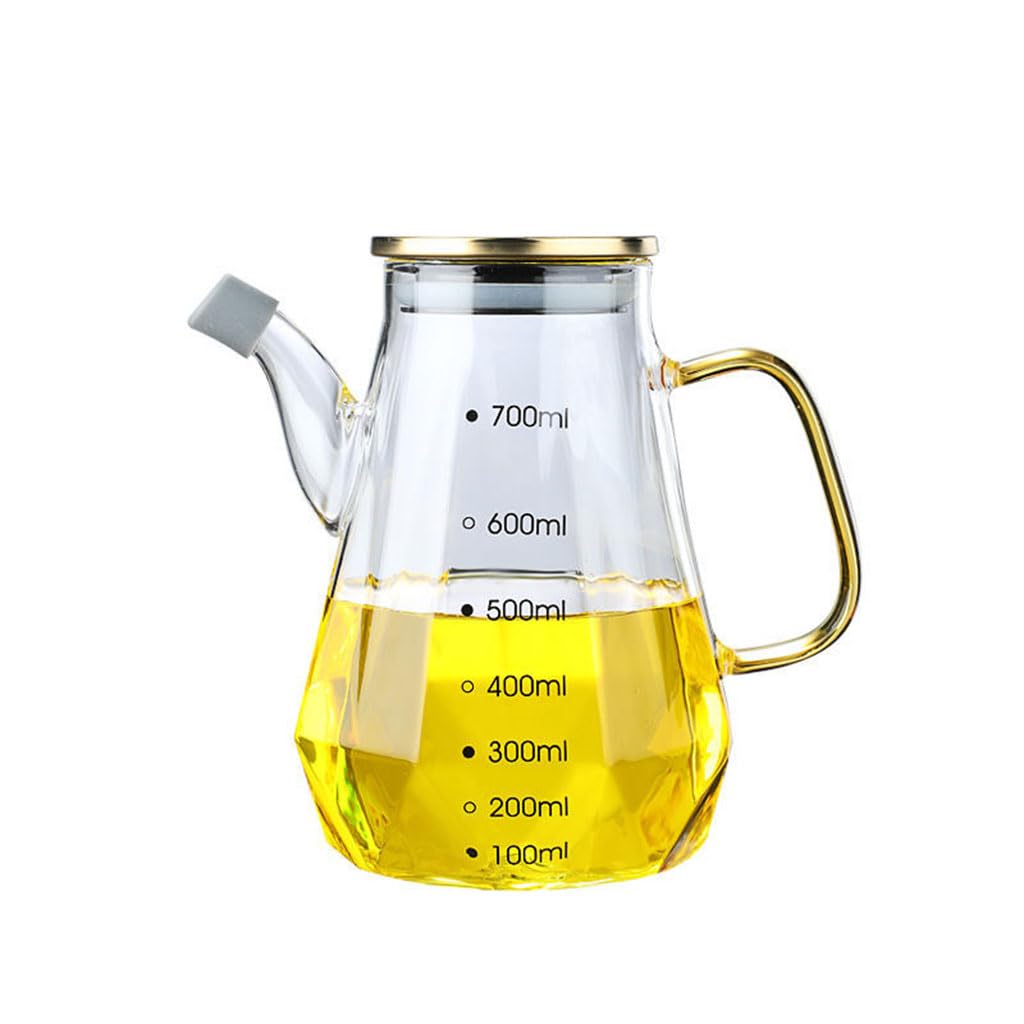 Küche mit Tankflaschen, Ölspender-Sprühflasche aus Glas, 500 ml, 700 ml, 900 ml