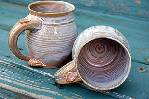 Hand Thrown Pottery Mug In Shale Handmade In North Carolina #TOP3
