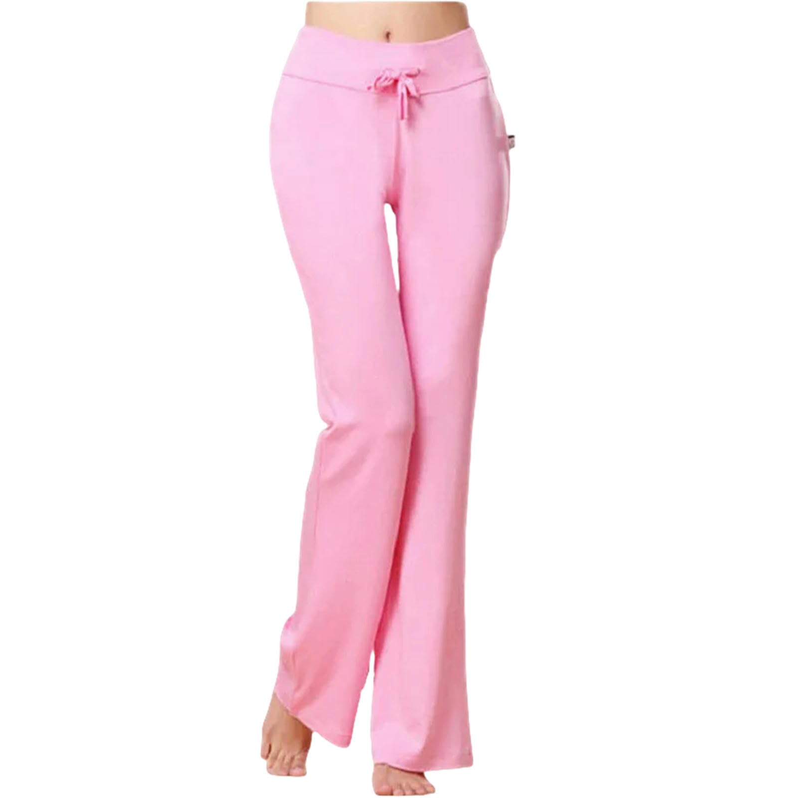 Legginsy dla kobiet UK rozkloszowane legginsy damskie fitness push up wysoka talia szerokie nogawki bezszwowe spodnie treningowe siłownia elastyczne rajstopy-obraz kolor-XXXL