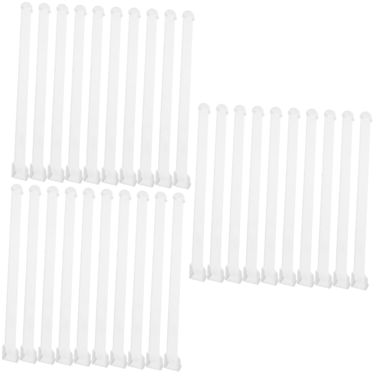 IMIKEYA Sets Blinds Roller Connector Vertical Blinds Locating Slats Distance Pieces for Home Curtain Supply Pcs