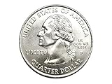 Double-Sided Coin 25c (US Quarter) Heads on Both Sides - Challenge Coin for Collectors - Magic Trick Supplies - Coin for Collection