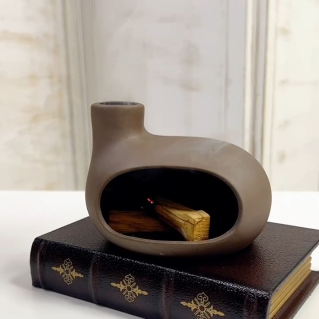 Amazon.com: MOUGIGI Terracotta Palo Santo Holder - Modern Incense
