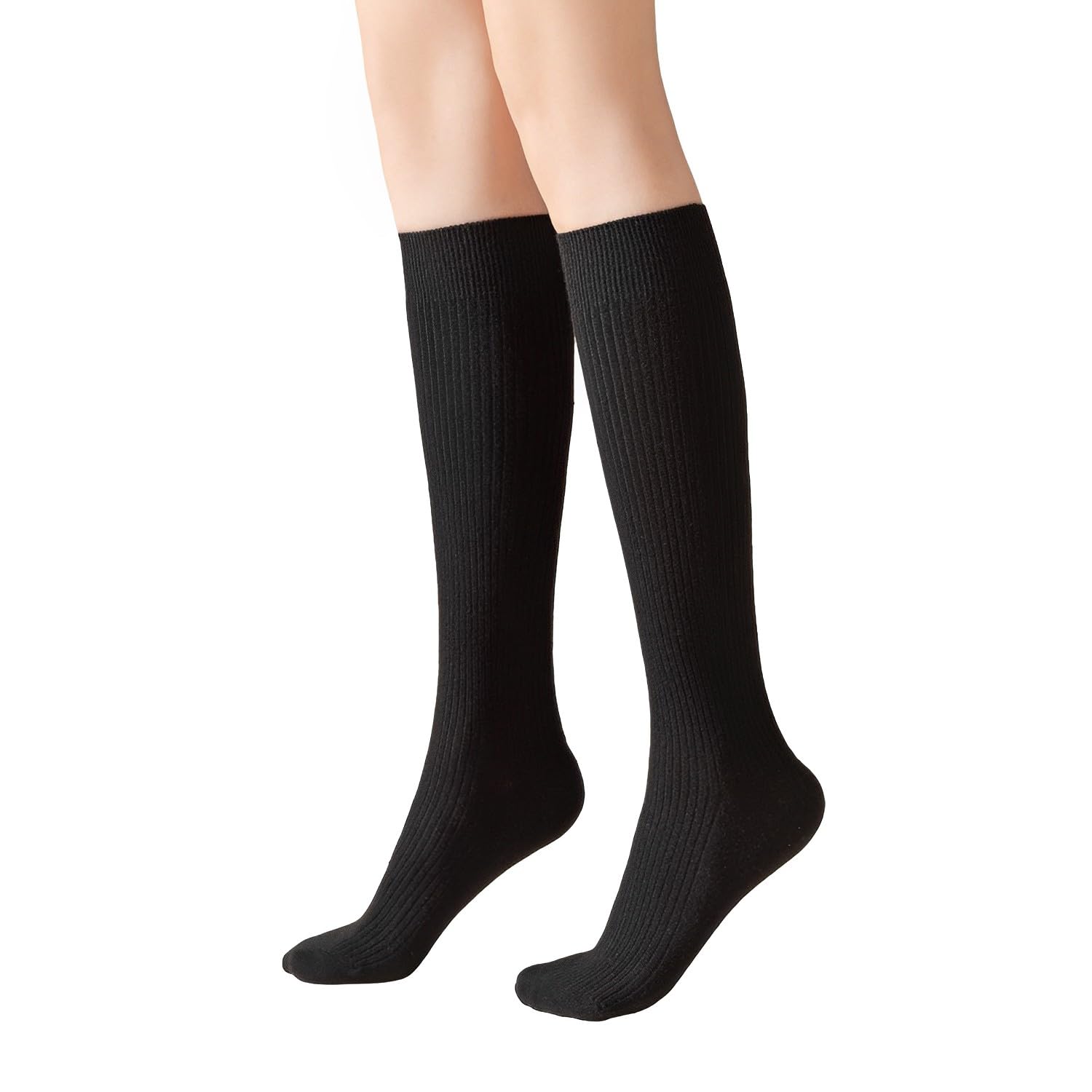 Knee High Socks,Women Girls Knee High Socks Coral Fleece Thick Warm Soft for Winter