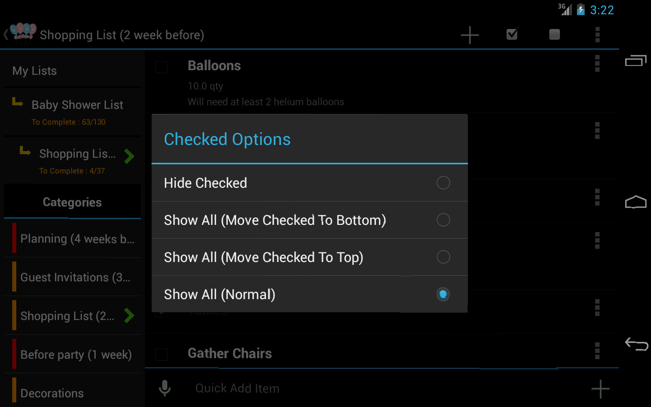 Baby Shower for Android