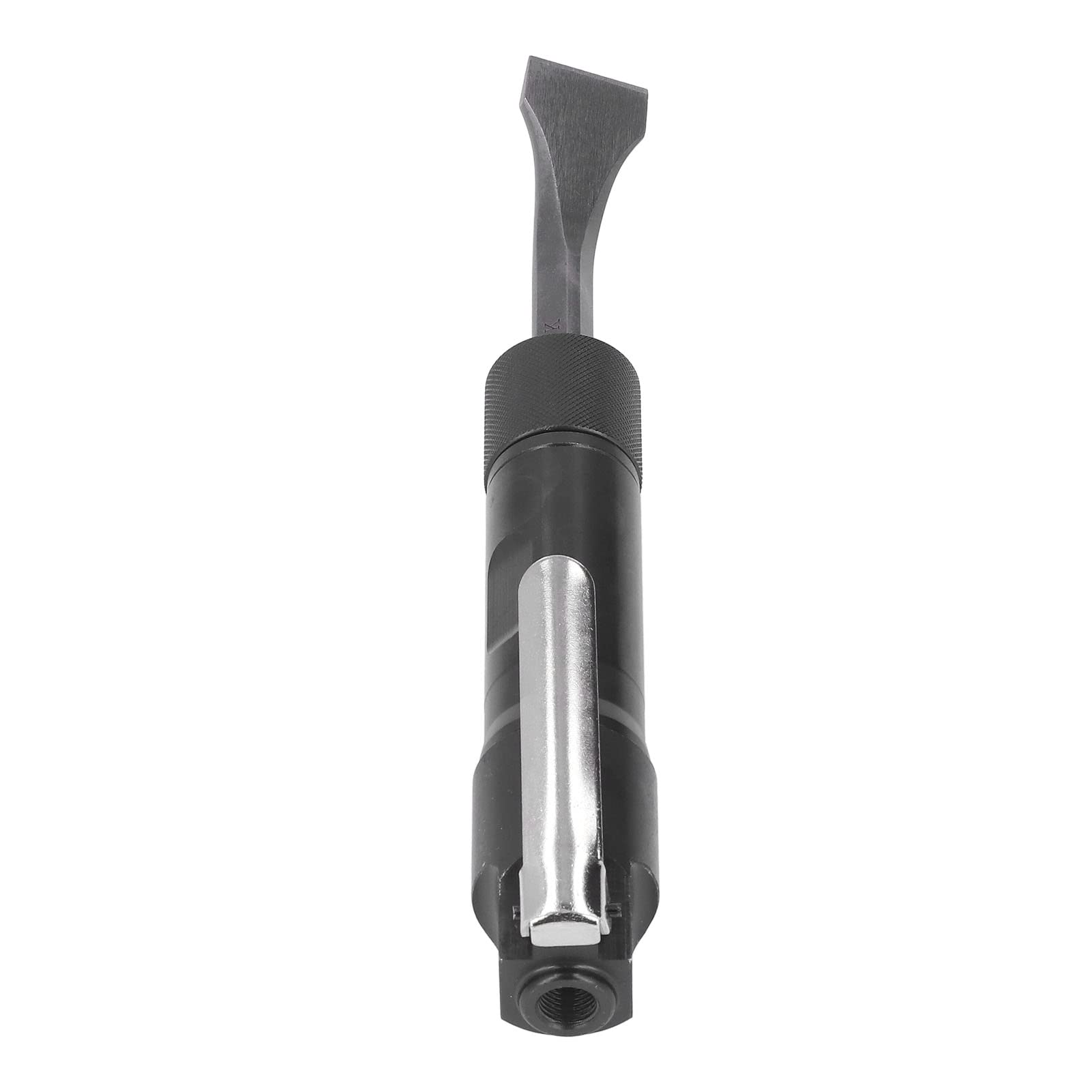 Cincel neumático de tipo recto, kit de cincel neumático de 1/4 de pulgada con bloqueo automático en aleación de aluminio y mango ergonómico, para desbarbado de hormigón, ladrillo y (Estilo japonés)
