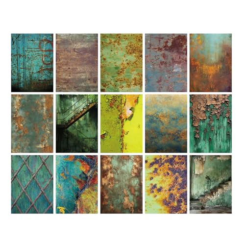 30シートアンティークペーパーシートレトロ美学スクラップブッキングジャーナルフォトアルバムのための背景紙10x14cmアンティークノート